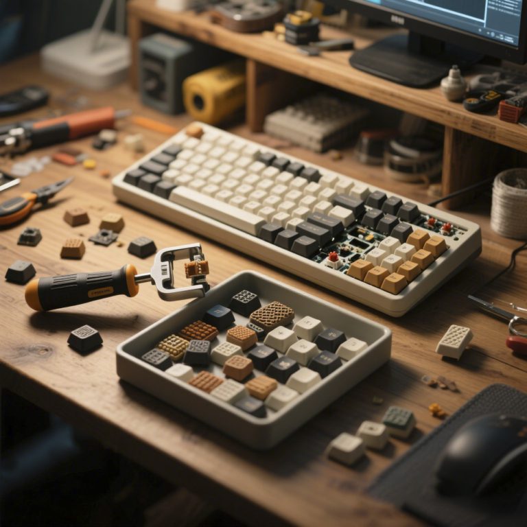 Rubber keycaps for backlit keyboards