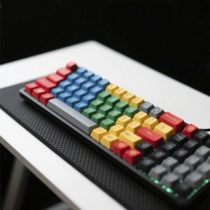 Durable rubber keycaps for heavy typists