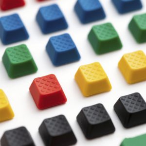 Rubber Keycaps for Gaming