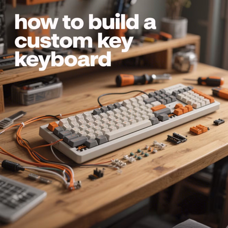 how to build a custom keyboard