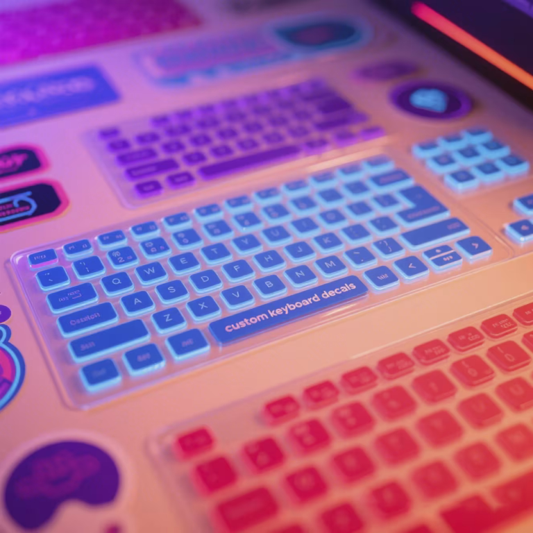 Custom Keyboard Decals