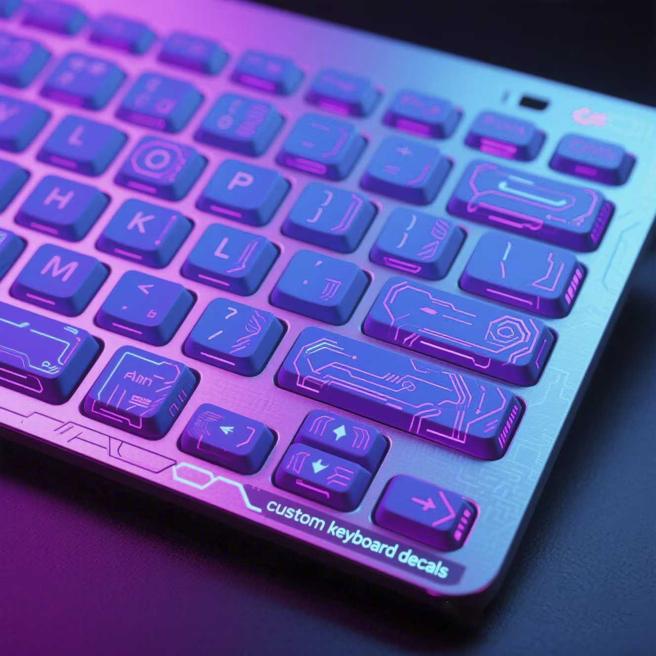 Custom Keyboard Decals
