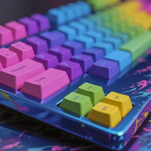 Custom Painted Keyboard