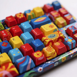 Custom Painted Keyboard