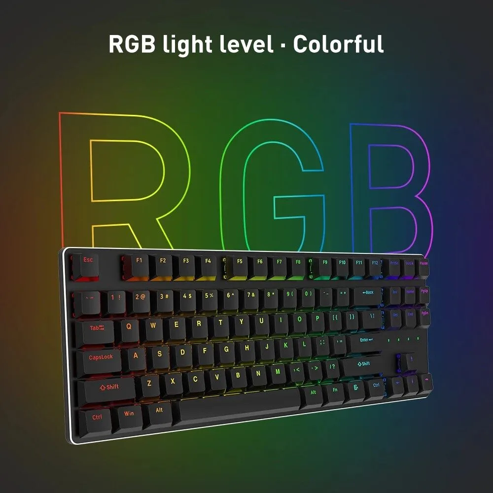 68-Key RGB Mechanical Gaming Keyboard