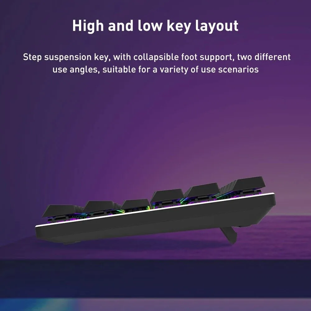 68-Key RGB Mechanical Gaming Keyboard