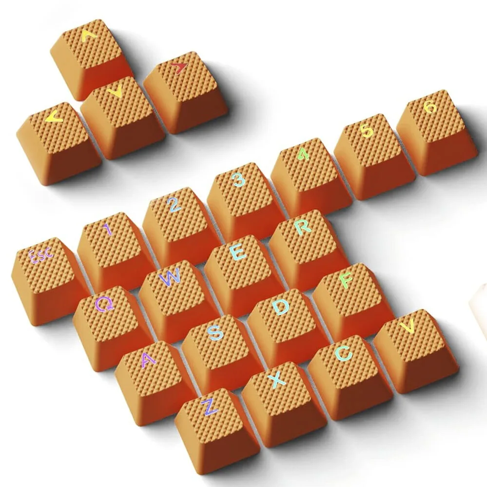 Rubber Keycaps for Mechanical Keyboards