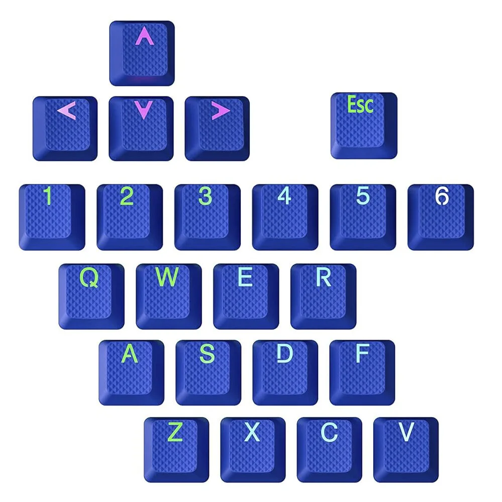 rubber keycaps