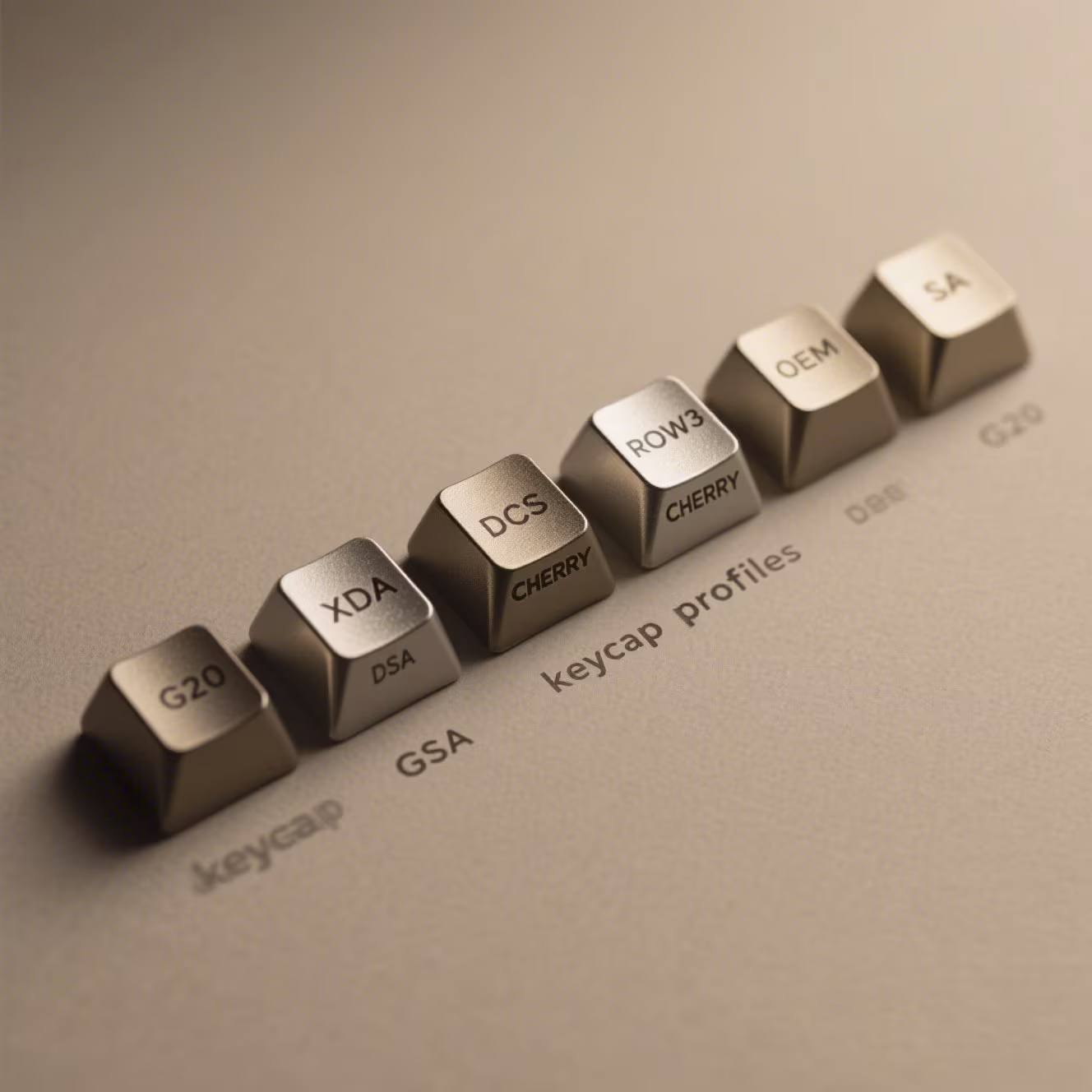 Keycaps Profile
