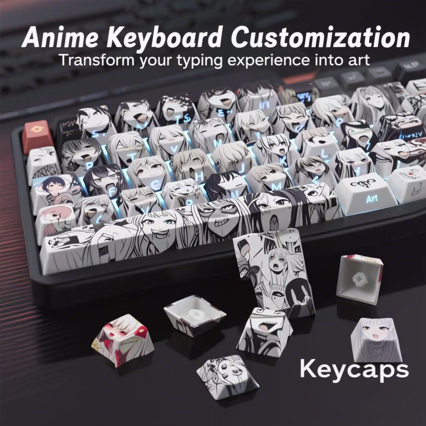 Anime Keyboard Customization Anime Keyboard Customization
