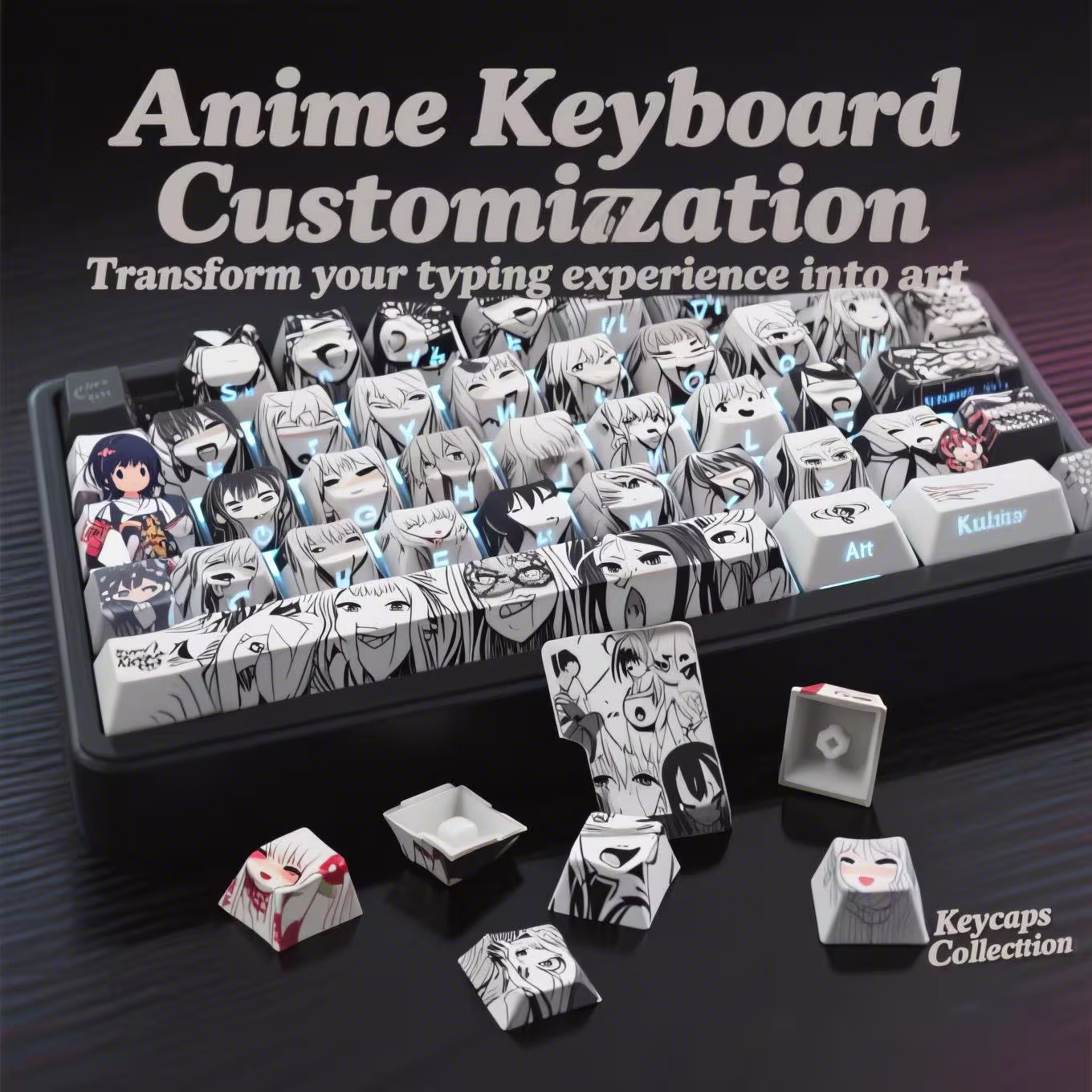 Anime Keyboard Customization Anime Keyboard Customization