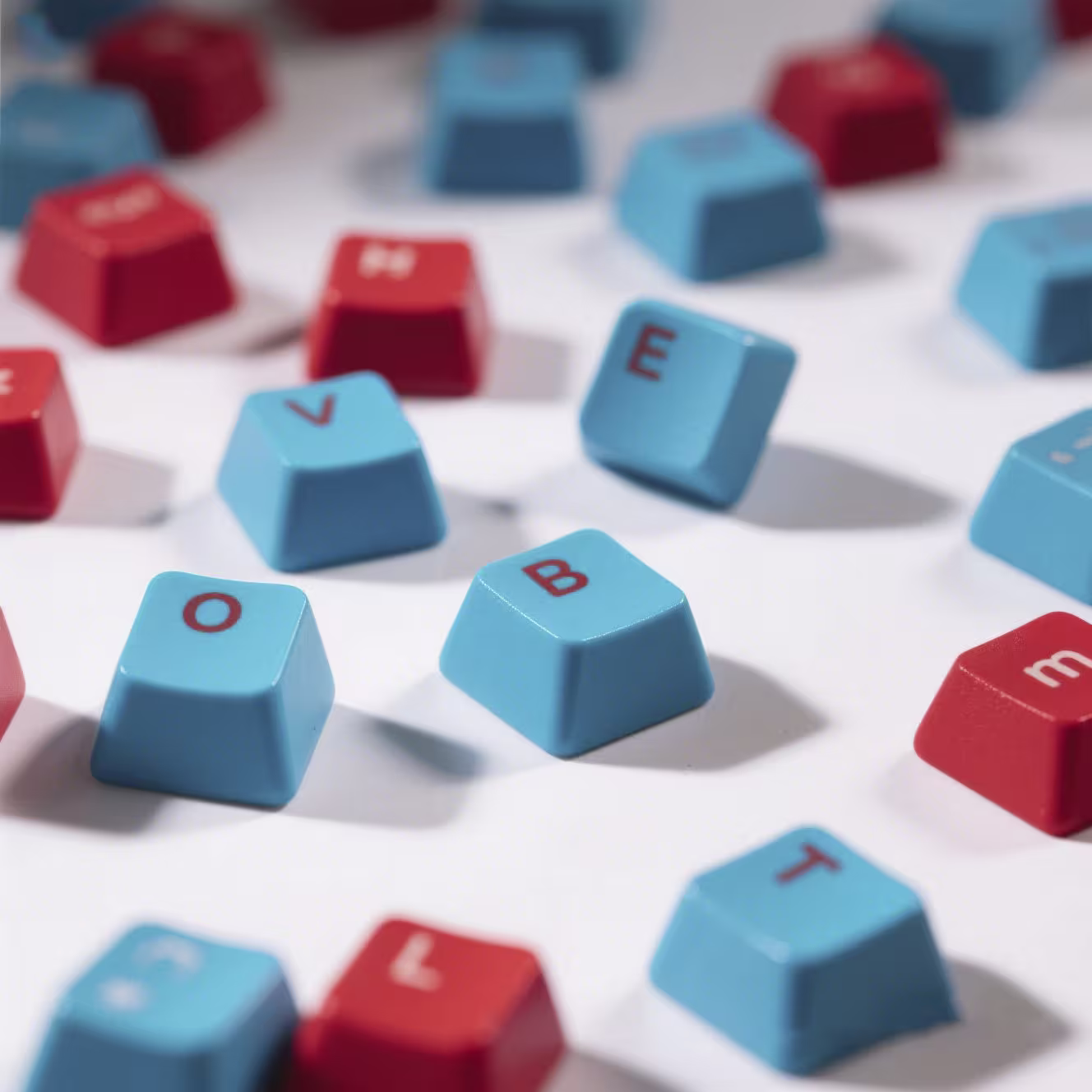PBT Dye-Sub Keycaps – Fade-Resistant, High-Precision Legends for Mechanical Keyboards