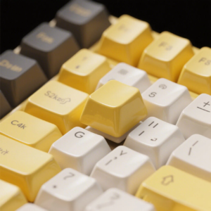 Yellow Ceramic Keycap