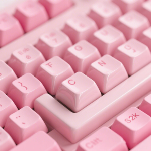 Pink Ceramic Keycap