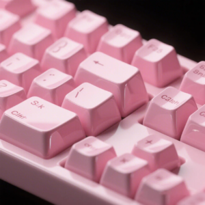 Pink Ceramic Keycap