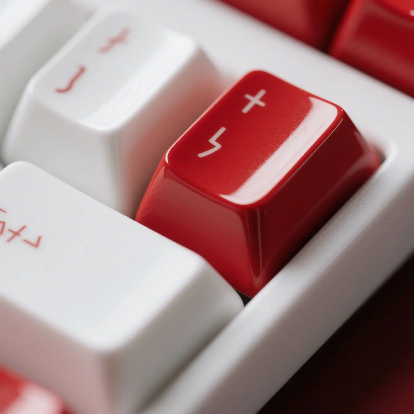 Red Ceramic Keycaps Red Ceramic Keycaps