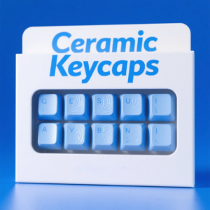 Blue Ceramic Keycap