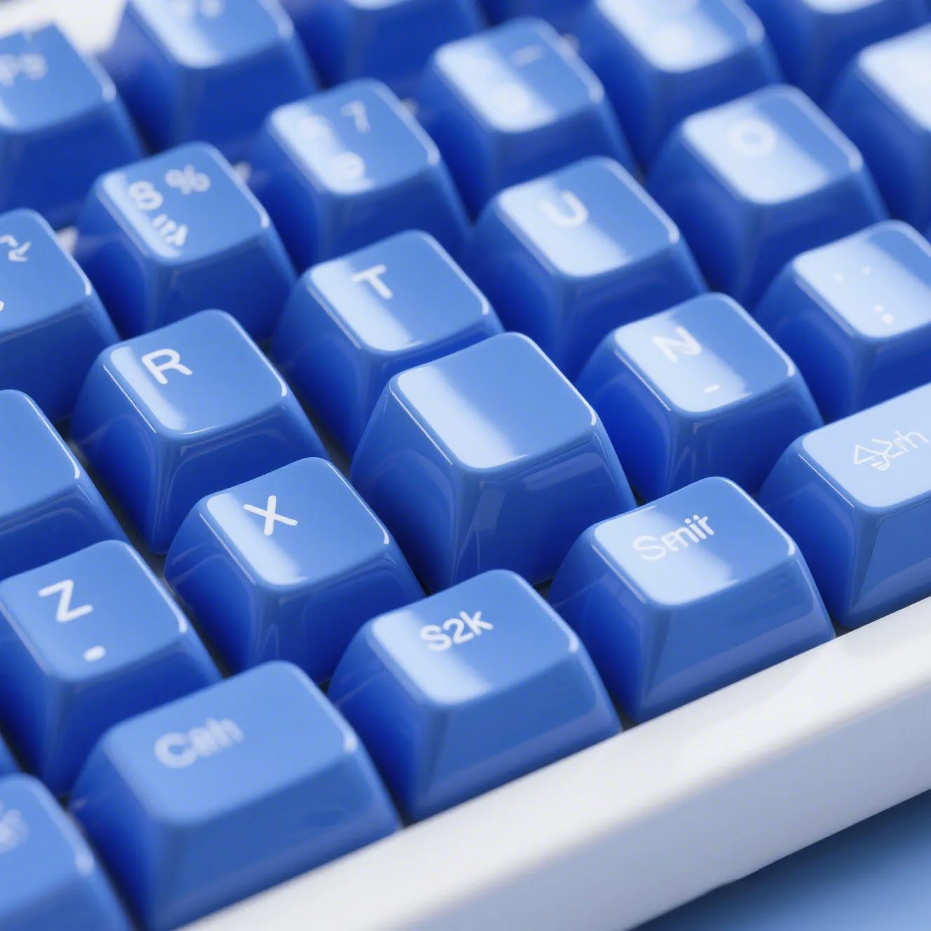 Blue Ceramic Keycap