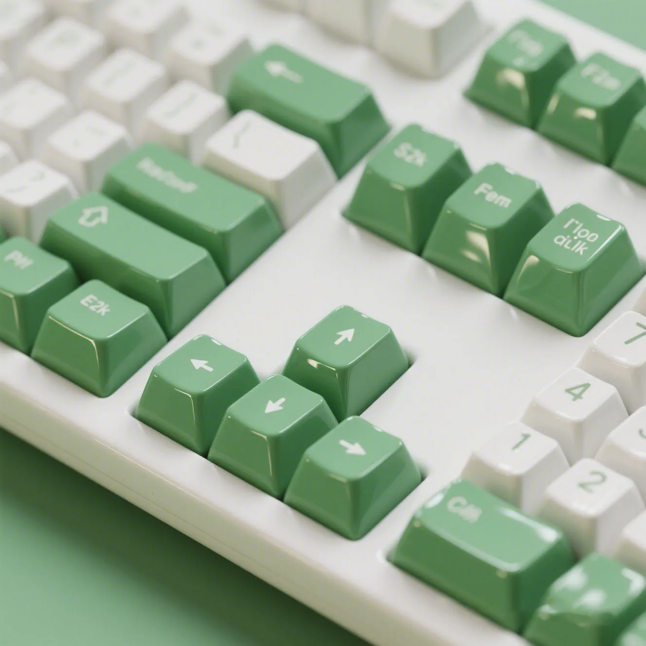 Green Ceramic Keycap Green Ceramic Keycap