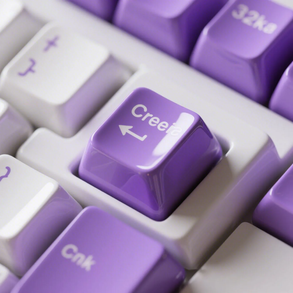 Purple Ceramic Keycap