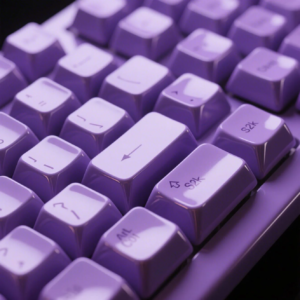 Purple Ceramic Keycap