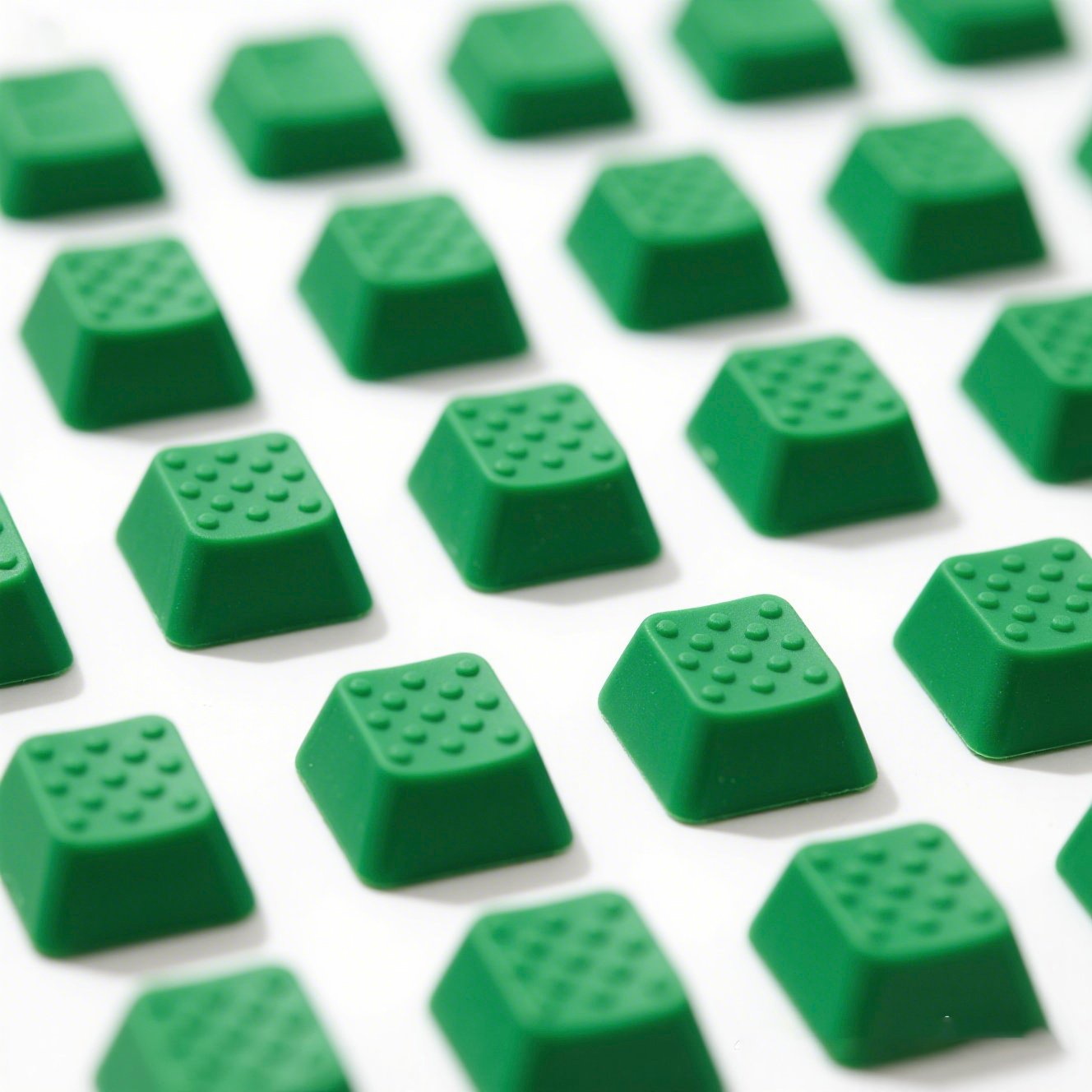 Rubber keycaps