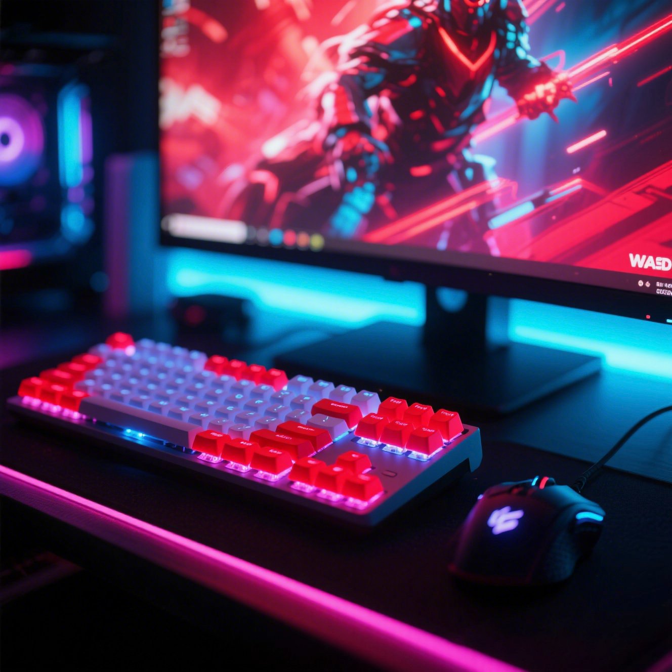 Custom Rubber Keycaps for Mechanical Keyboards