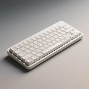 White Ceramic Keycaps