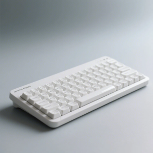 White Ceramic Keycaps