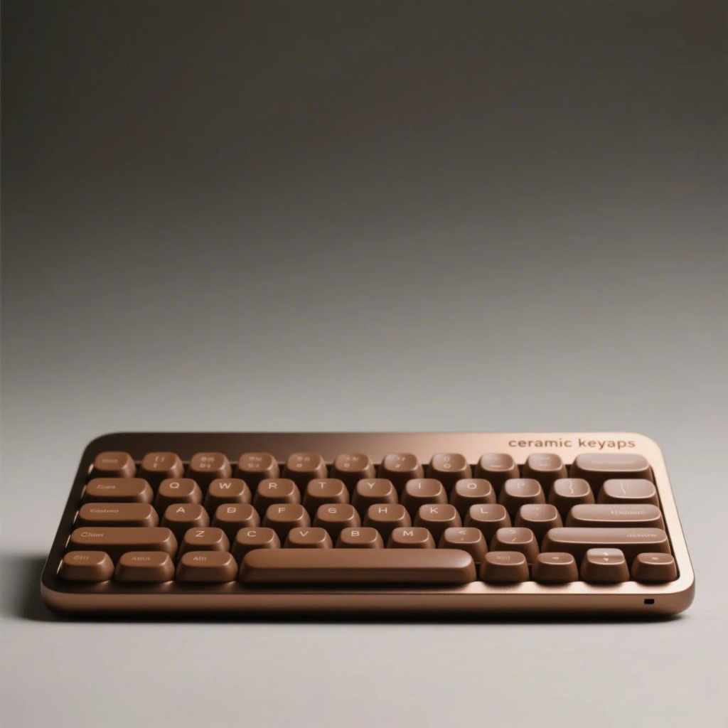 Brown Ceramic Keycap