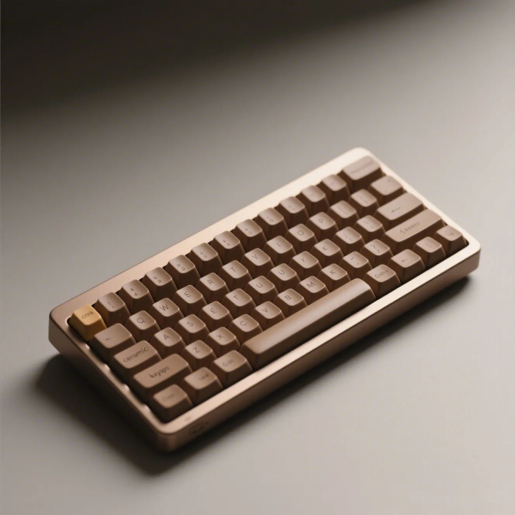 Brown Ceramic Keycap
