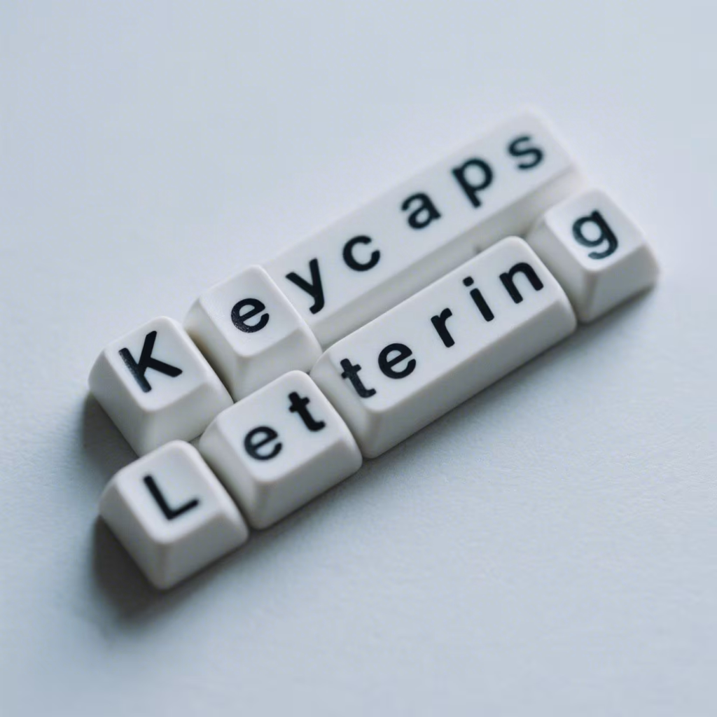 Keycaps-Lettering
