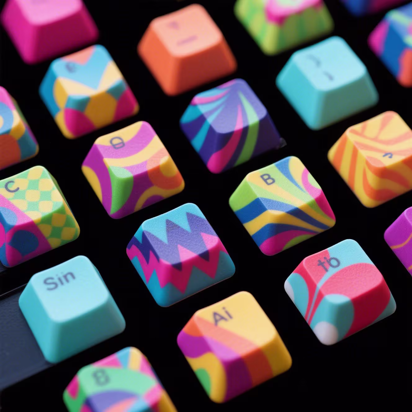 Sublimation Keycaps Sublimation Keycaps