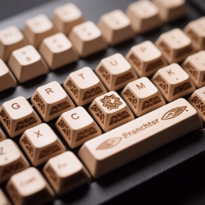 Laser Carving Keycaps