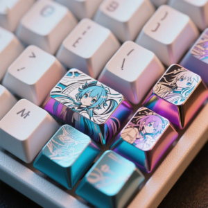 Anime Theme Laser Carving Keycaps
