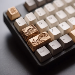 Japanese Zen Laser Carving Keycaps