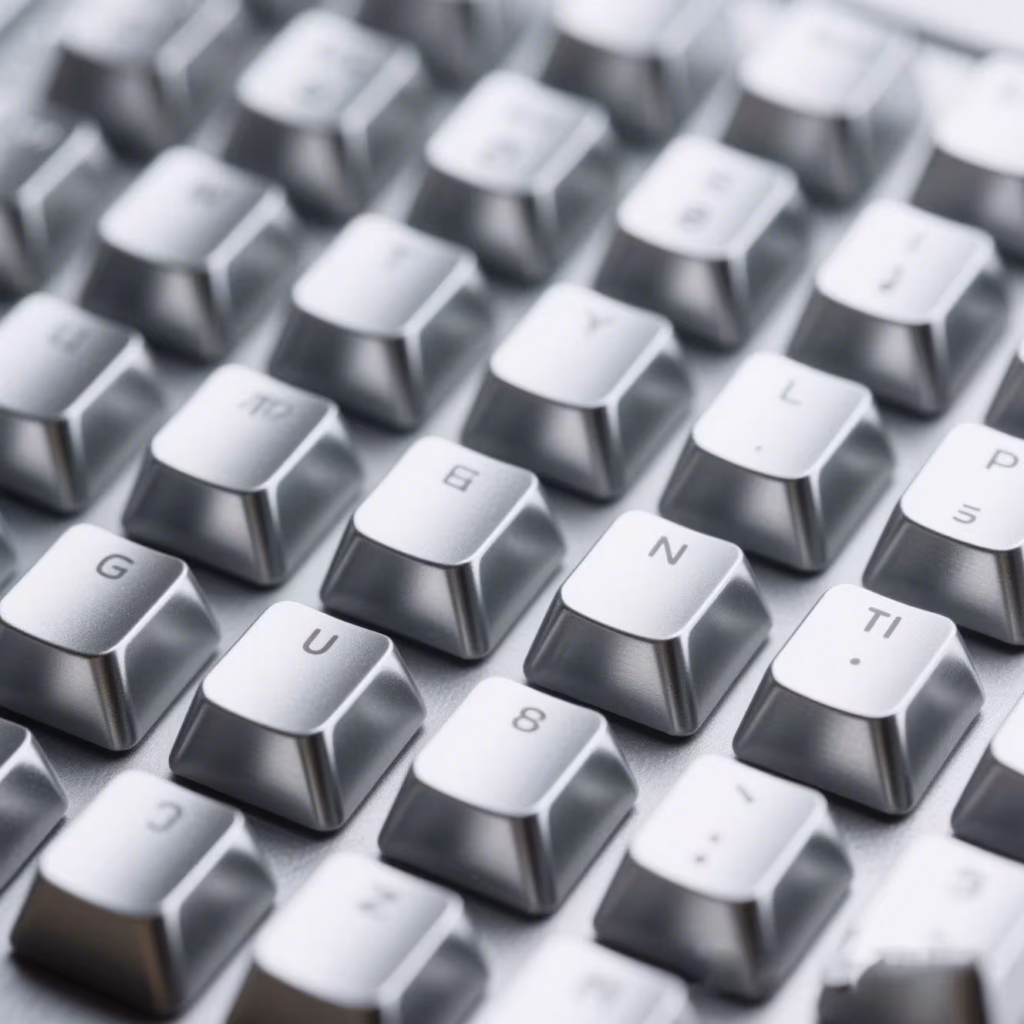Metallic Keycaps