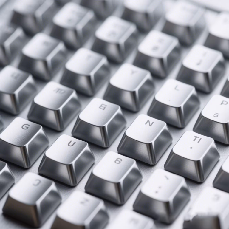 Metallic Keycaps