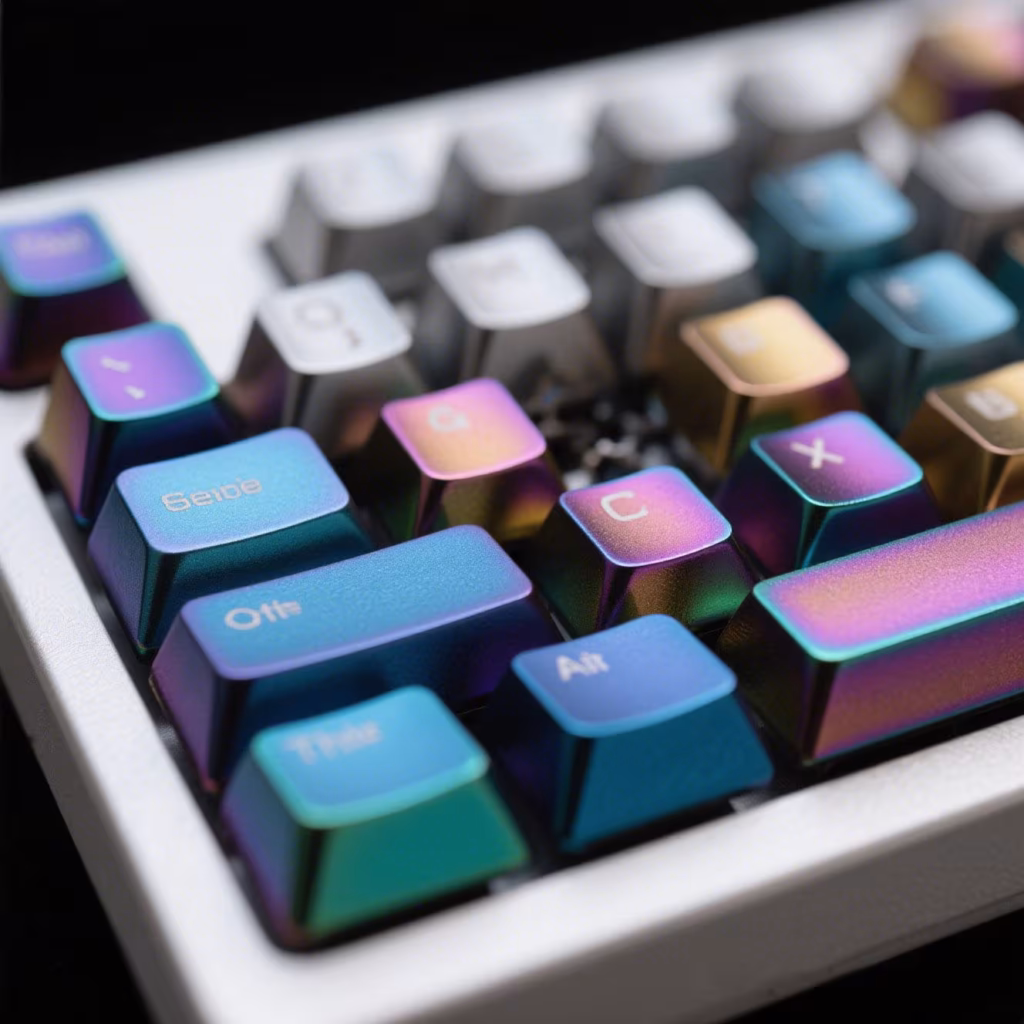 Metallic Keycaps