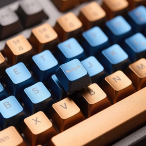 Gun Metal Grey Keycaps