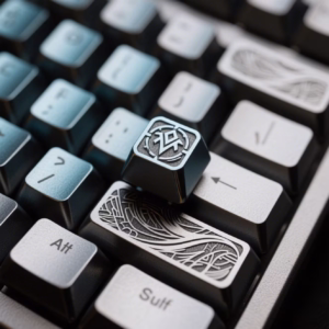 Artisan Metal Keycaps for Gaming