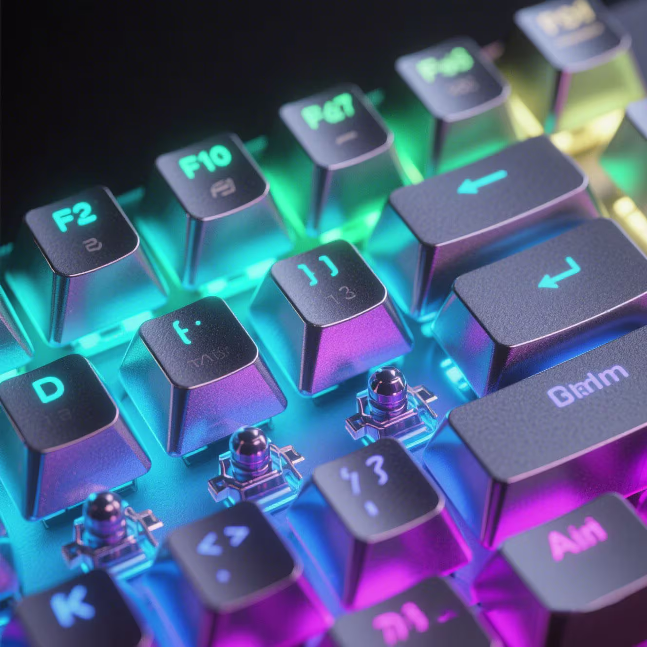 Custom Metal Keycaps for Mechanical Keyboards