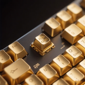 Artisan Metal Keycaps for Collectors