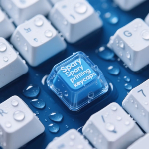 Spary Printing Keycaps for New Idea