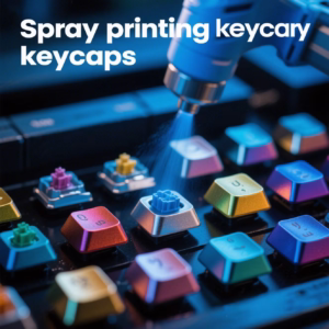 Spary Printing Keycaps for New Idea