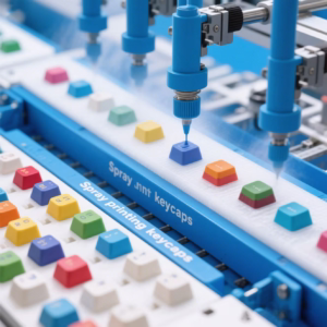 Spary Printing Keycaps for Sleek Builds