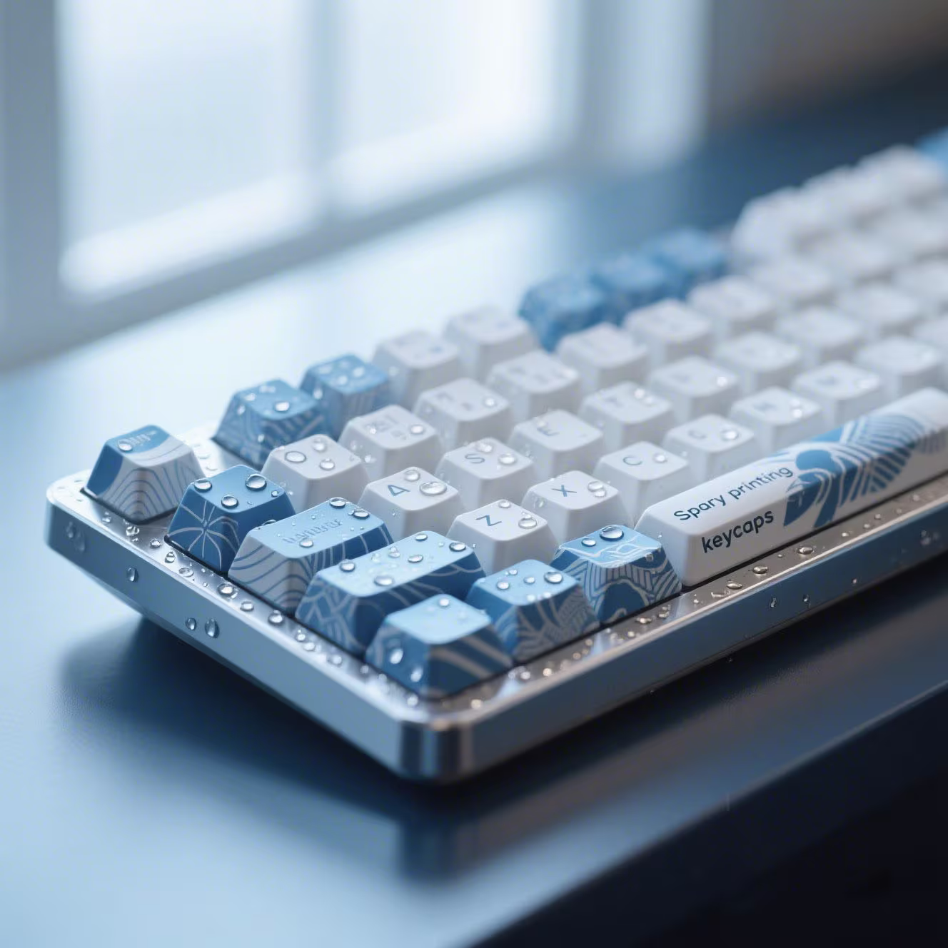 Spary Printing Keycaps