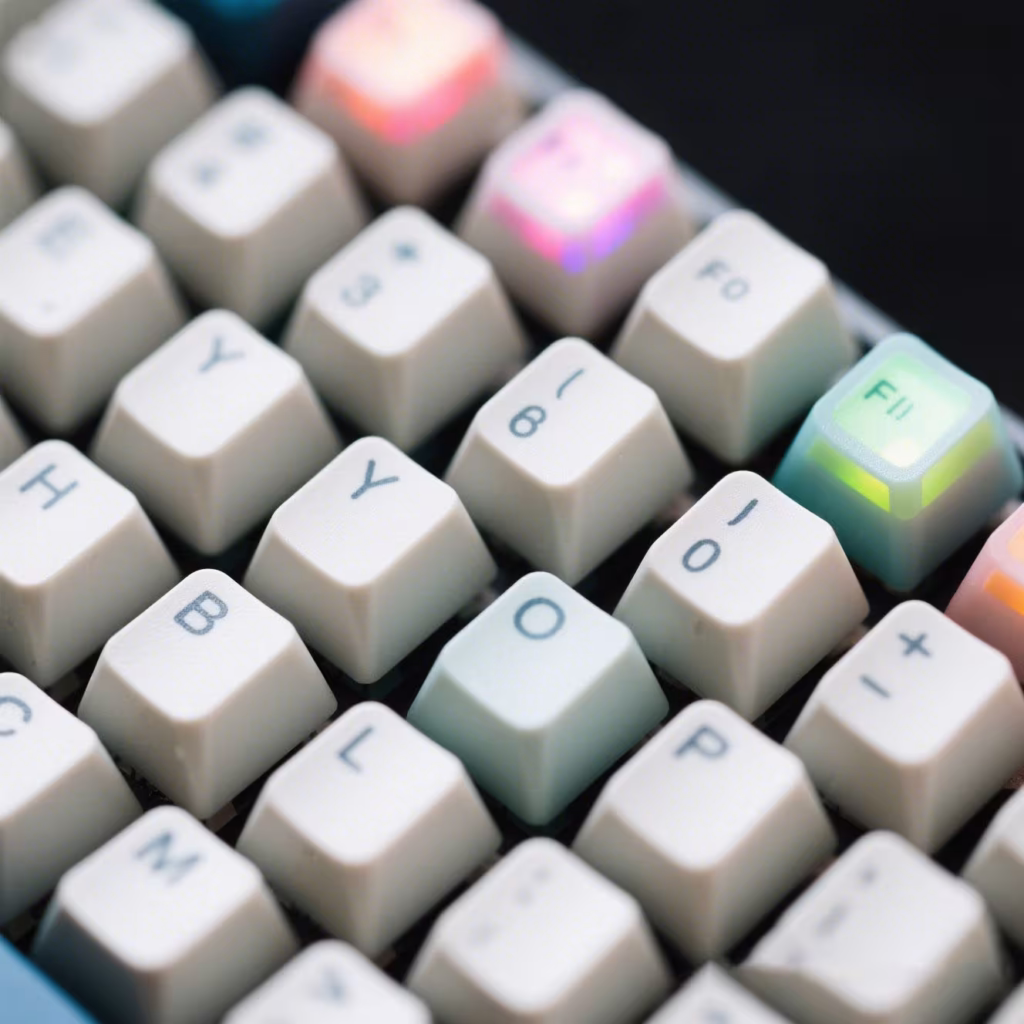 doubleshot pbt shine through keycaps​