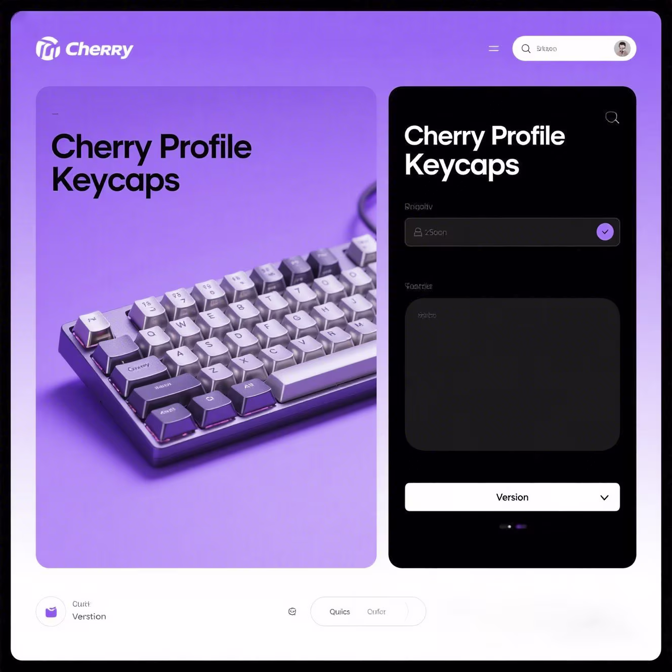 Full-Key Set Cherry Profile Keycaps – Complete Keyboard Coverage