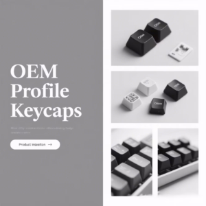 OEM Cherry Profile Keycaps – PBT Dye-Sublimation for Mechanical Keyboards